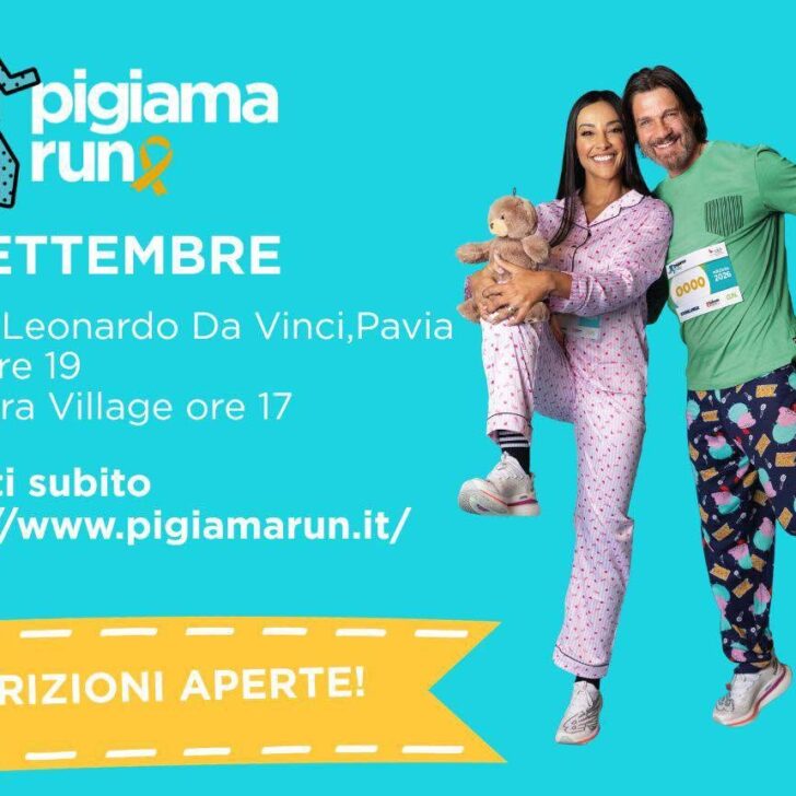 Pavia corre in pigiama per i bambini: il 18 settembre debutta la Pigiama Run della LILT