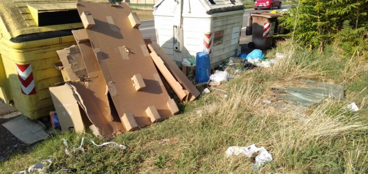 Rifiuti da fuori Alessandria abbandonati a San Giuliano Vecchio: le multe degli ispettori di Amag Ambiente