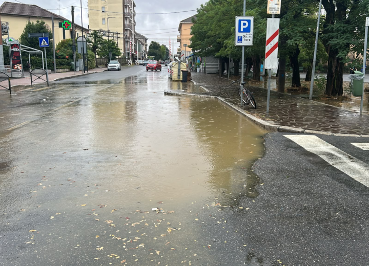 Dopo il nubifragio ancora problemi con il rio Lovassina: allagamenti a Spinetta
