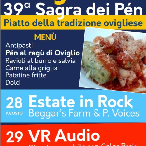 Oviglio celebra la tradizione: il 28 e 29 agosto torna la Sagra dei Pén tra sapori, musica e solidarietà