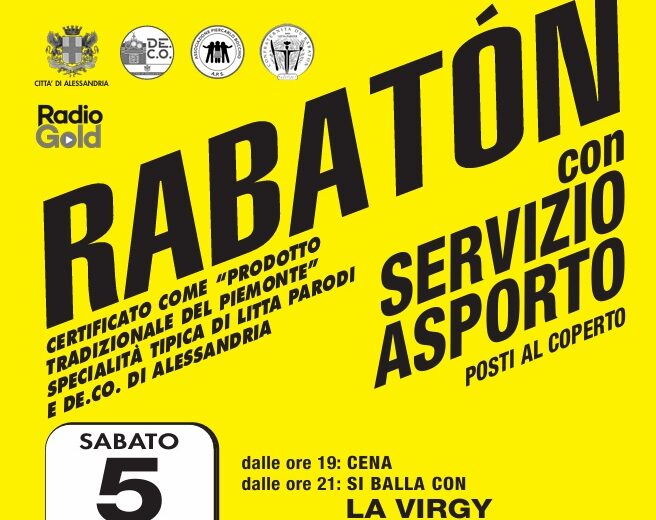 Sabato 5 e domenica 6 settembre a Litta Parodi torna la Sagra dei Rabaton