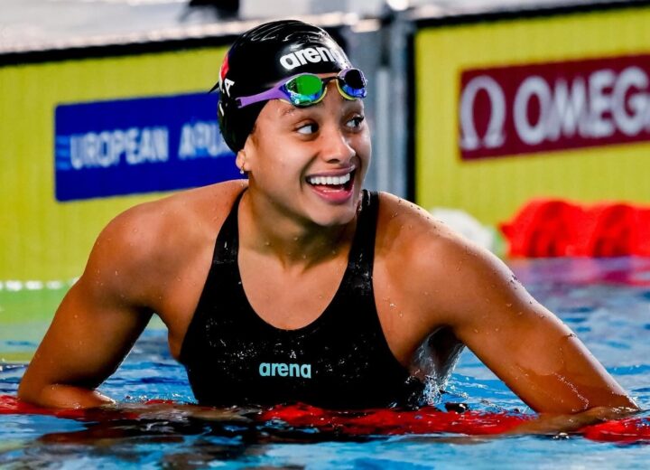 Spaziale Sara Curtis, oro europeo e record del mondo nei 50 dorso. Cirio: “Orgoglio del Piemonte e dell’Italia”
