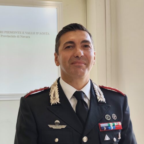 Nuovo Comandante per i Carabinieri di Novara : il col. Simone Puglisi si presenta alla città