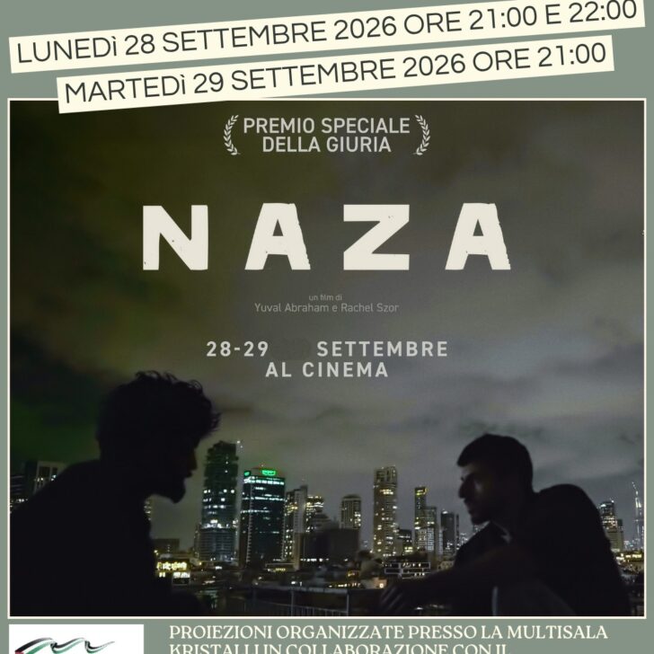 Il Coordinamento per la Palestina porta il film “Naza” ad Alessandria