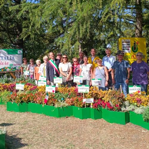 Una mini Italia in fiore al parco di San Salvatore