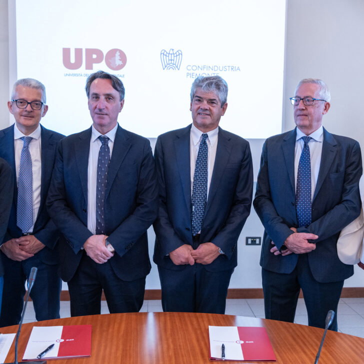 Accordo triennale tra Università Piemonte Orientale e Confindustria su formazione, ricerca e imprese