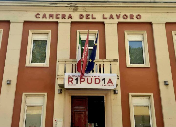“Questa Camera del Lavoro ripudia la guerra”: la CGIL di Pavia aderisce alla campagna di EMERGENCY