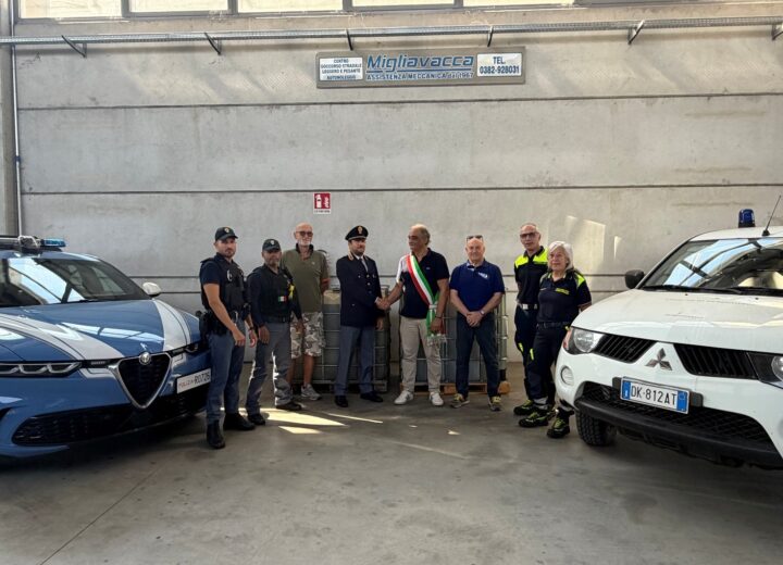 La Polizia consegna carburante rubato alla comunità di Bereguardo