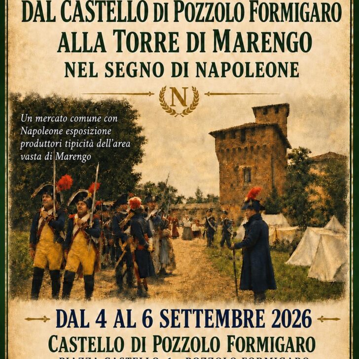 A Pozzolo Formigaro rivive l’epopea napoleonica: tre giorni tra battaglie, parate e accampamenti