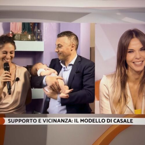 La nascita della figlia e la fiducia nella sanità: su Rete 4 il sindaco Colletti ringrazia l’Ospedale di Casale