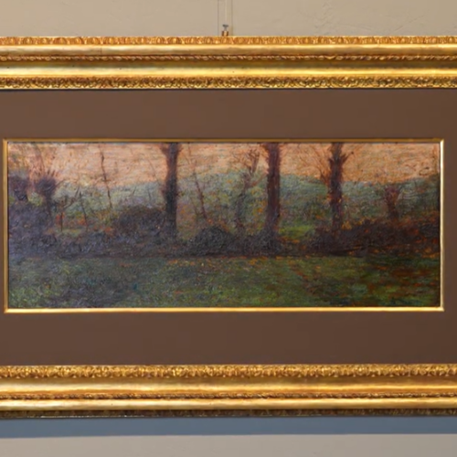 Raro quadro di Pellizza da Volpedo torna in mostra al Castello di Belgioioso