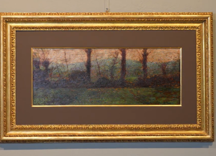 Raro quadro di Pellizza da Volpedo torna in mostra al Castello di Belgioioso