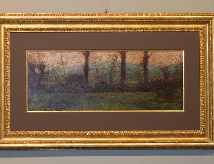 Raro quadro di Pellizza da Volpedo torna in mostra al Castello di Belgioioso