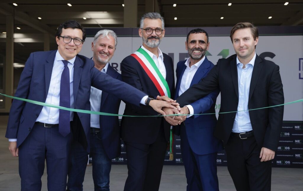 Taglio nastro polo logistico Tortona Nexos