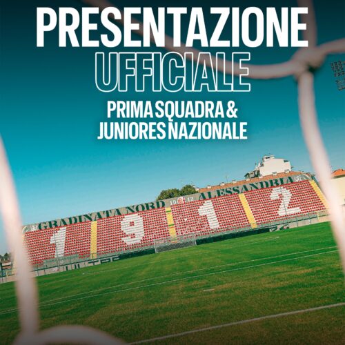 Il 10 settembre l’Alessandria si presenta ufficialmente ai tifosi