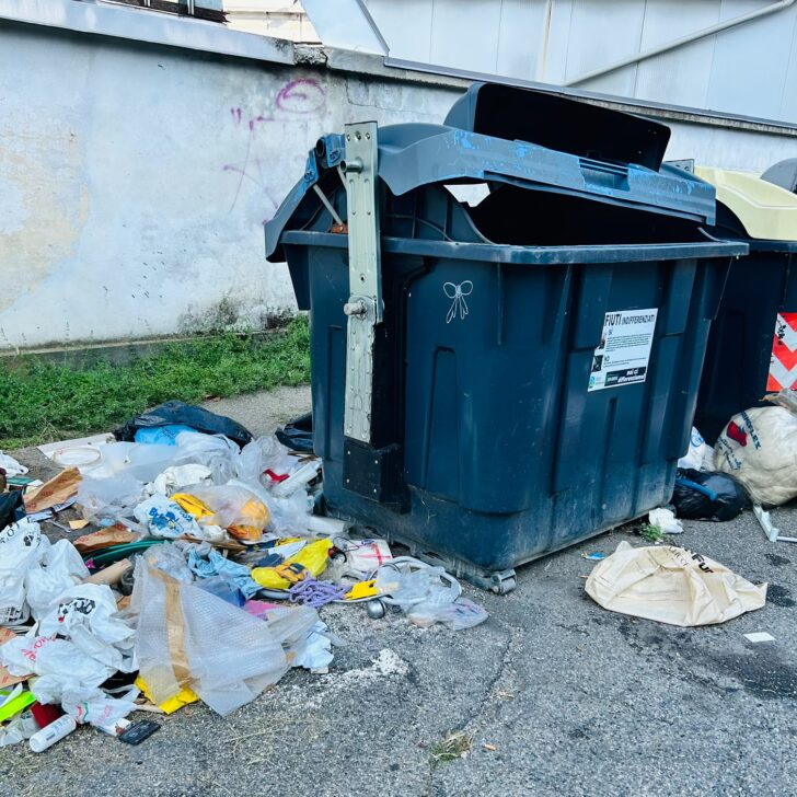 Fratelli d’Italia: “Grave disagio per i rifiuti, Amag Ambiente intervenga”