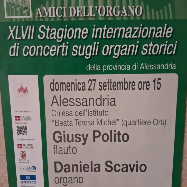 I concerti sugli organi storici arrivano nei luoghi di cura: domenica 27 all’istituto Michel