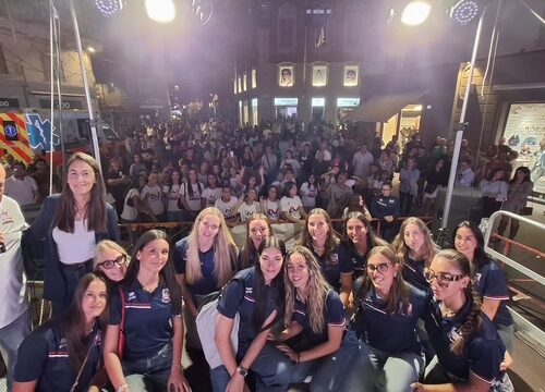 Alessandria Volley, entusiasmo in città: festa in Piazzetta della Lega e spettacolo al PalaCima