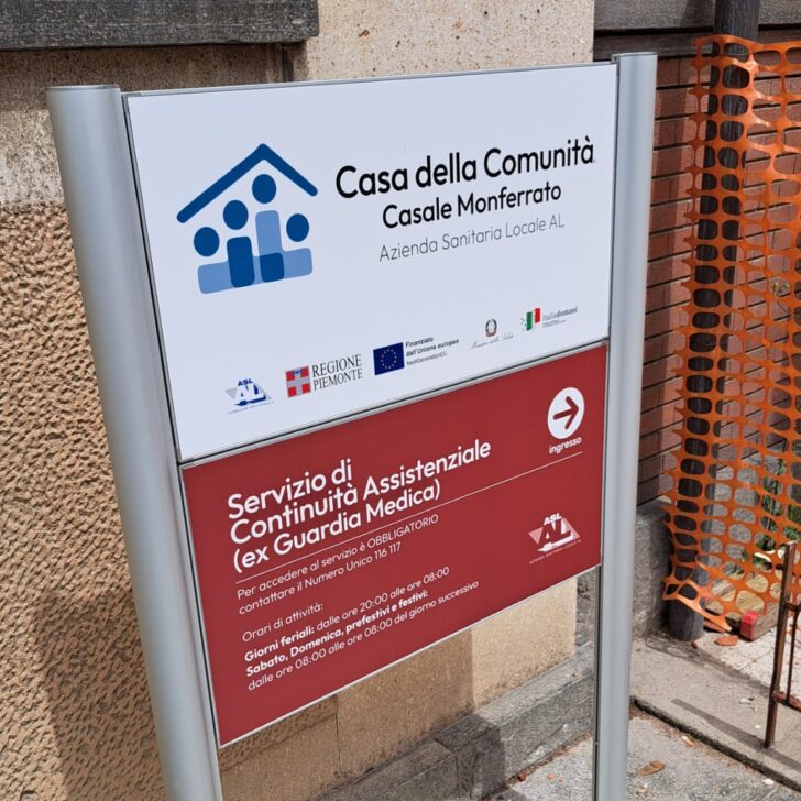 A Casale operativa la Casa di Comunità in via Cavour: potenziata anche la sede in via Palestro