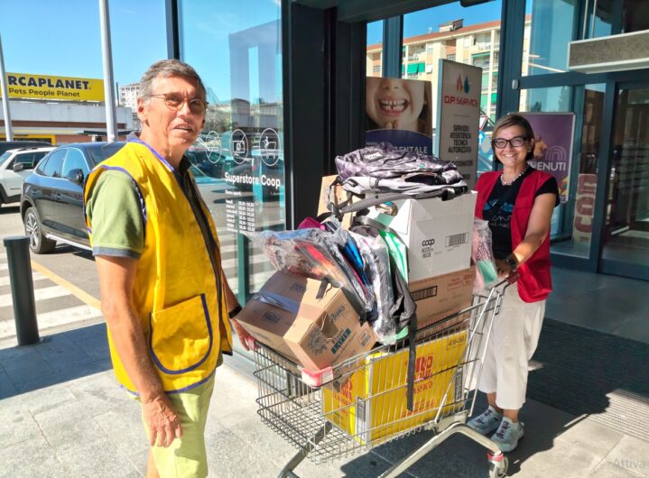 Caritas e Lions insieme per “Dona la spesa per la scuola”: raccolti oltre 250 chili di materiale