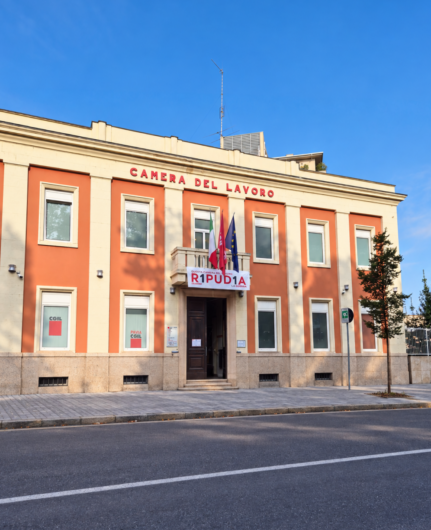 “Questa Camera del Lavoro ripudia la guerra”: la CGIL di Pavia aderisce alla campagna di EMERGENCY