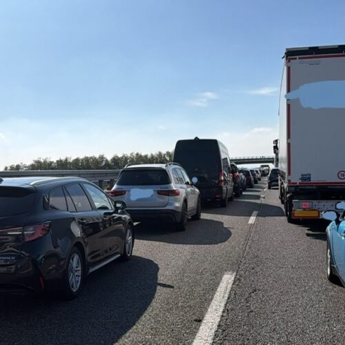 Incidente sulla A21 all’altezza dello svincolo Alessandria Est. Code in direzione Torino