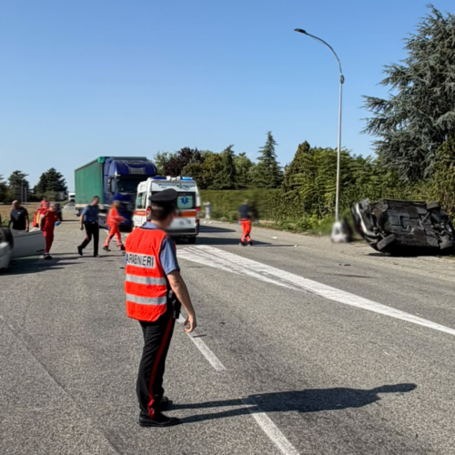Incidente a Pozzolo Formigaro: sul posto l’elisoccorso e l’elicottero dei Vigili del Fuoco