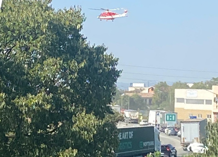 Grave incidente a Pozzolo Formigaro: coinvolto anche un bambino di 4 mesi portato in ospedale in codice rosso