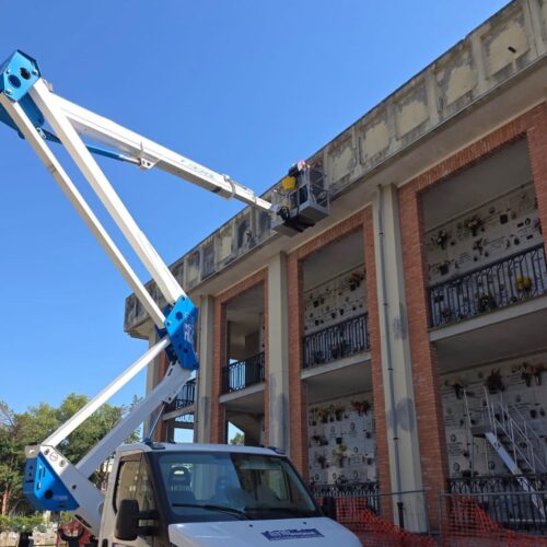 Al cimitero di Alessandria proseguono i lavori sui sepolcreti chiusi, sindaco: “Siamo in linea con i tempi”
