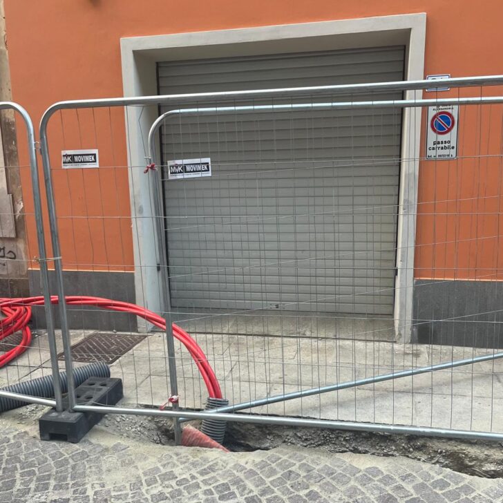“Garage bloccato senza preavviso da un cantiere”: la segnalazione di un residente in via Bergamo