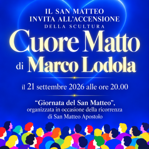 Un cuore di luce per il San Matteo di Pavia: lunedì si accende l’opera di Marco Lodola