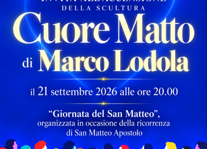 Un cuore di luce per il San Matteo di Pavia: lunedì si accende l’opera di Marco Lodola