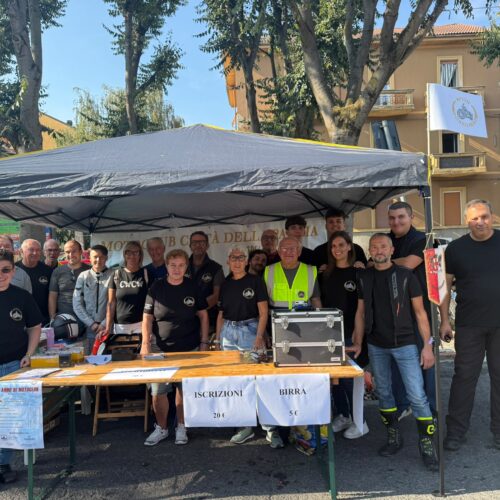 Il Motoclub Città della Paglia al quartiere Cristo di Alessandria compie un anno: la festa in piazza Ceriana