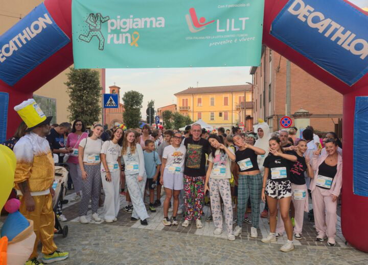 Pigiama Run: oltre 730 iscritti a Borgoratto per la Lilt. La corsa, i balli, i colori e la solidarietà