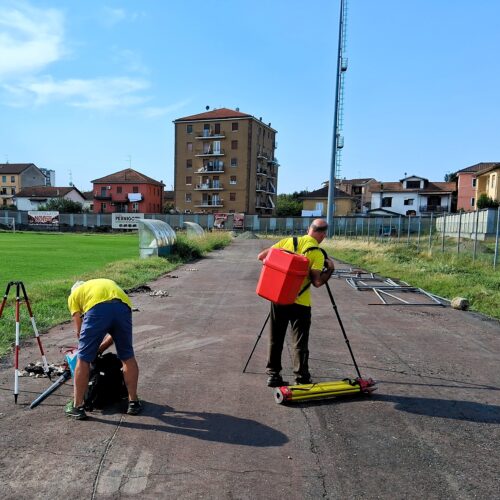 Ripartono i lavori alla pista di atletica dello stadio Girardengo di Novi Ligure