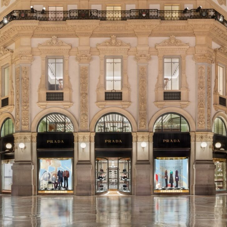 Prada Galleria: otto piani nel cuore di Milano tra moda, arte, cinema e storia