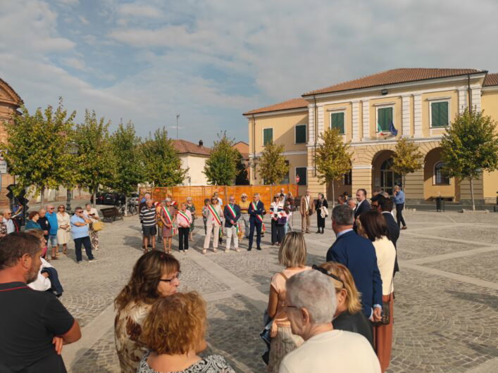 A Quargnento inaugurata piazza 1° maggio dopo i lavori di riqualificazione