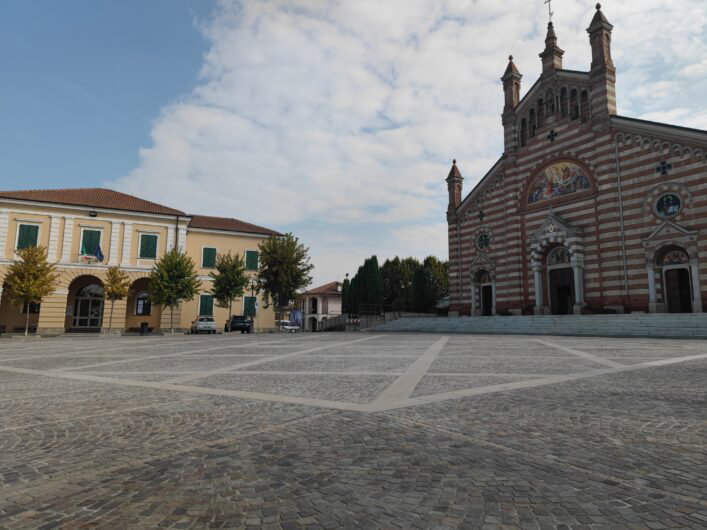 A Quargnento inaugurata piazza 1° maggio dopo i lavori di riqualificazione