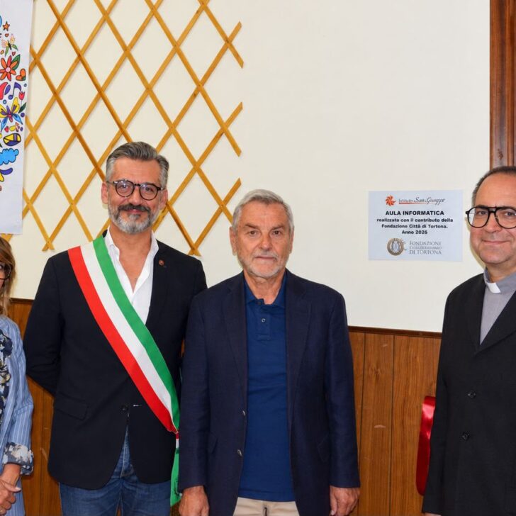 Istituto San Giuseppe di Tortona: inaugurata la nuova aula di informatica