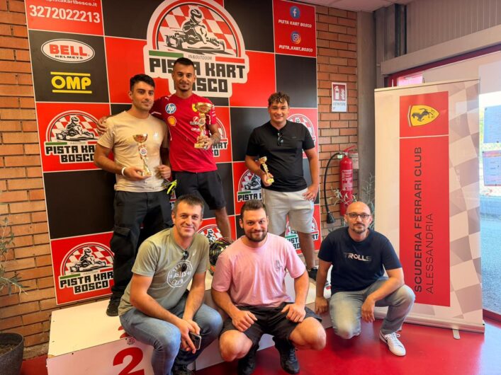 Campionato kart della Scuderia Ferrari Club Alessandria: vittorie per Rizzo e Pagliano