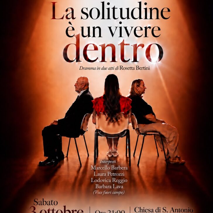 Sabato a Montecastello lo spettacolo “La solitudine è un vivere dentro” a sostegno di me.Dea