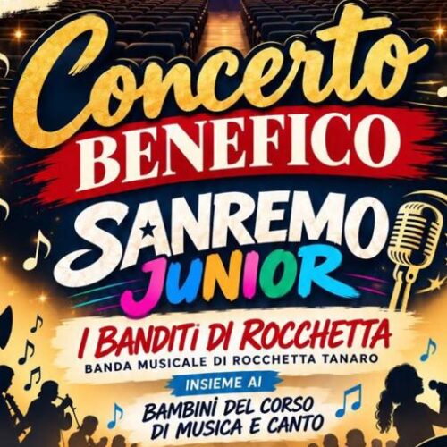 Venerdì 16 ottobre i “Banditi di Rocchetta” in Sanremo Junior