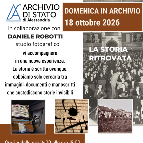 All’Archivio di Stato di Alessandria un viaggio fotografico nella città che non c’è più