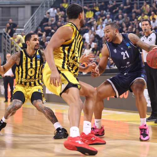 EuroCup, Baglietto Derthona lotta a Salonicco ma cede nel finale: l’Aris vince 88-68