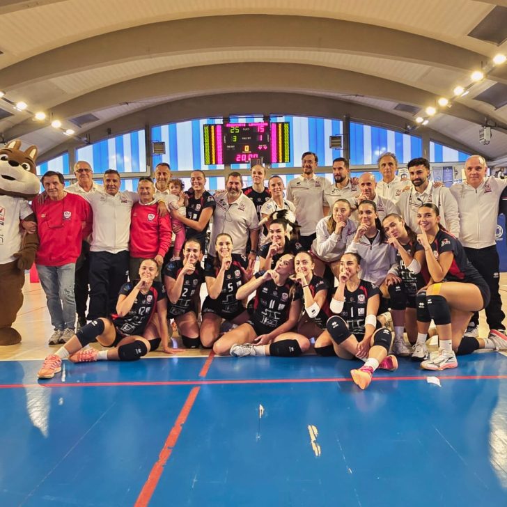 Alessandria Volley supera La Maddalena 3-1 e conquista la vetta della Serie B1