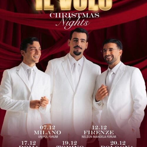 Il Volo celebra il Natale con il disco Our Christmas e il tour Christmas Nights