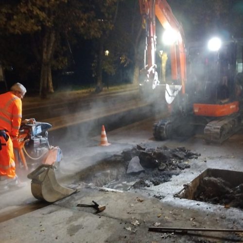 Perdita della rete idrica in lungo Tanaro San Martino ad Alessandria: l’acqua tornerà intorno alle 3 di notte