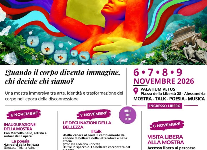 Bellezza, filtri e identità: a Palatium Vetus di Alessandria la mostra “Frammenti di un’era liquida”