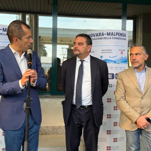C’è la conferma ufficiale: da marzo da Novara a Malpensa in treno