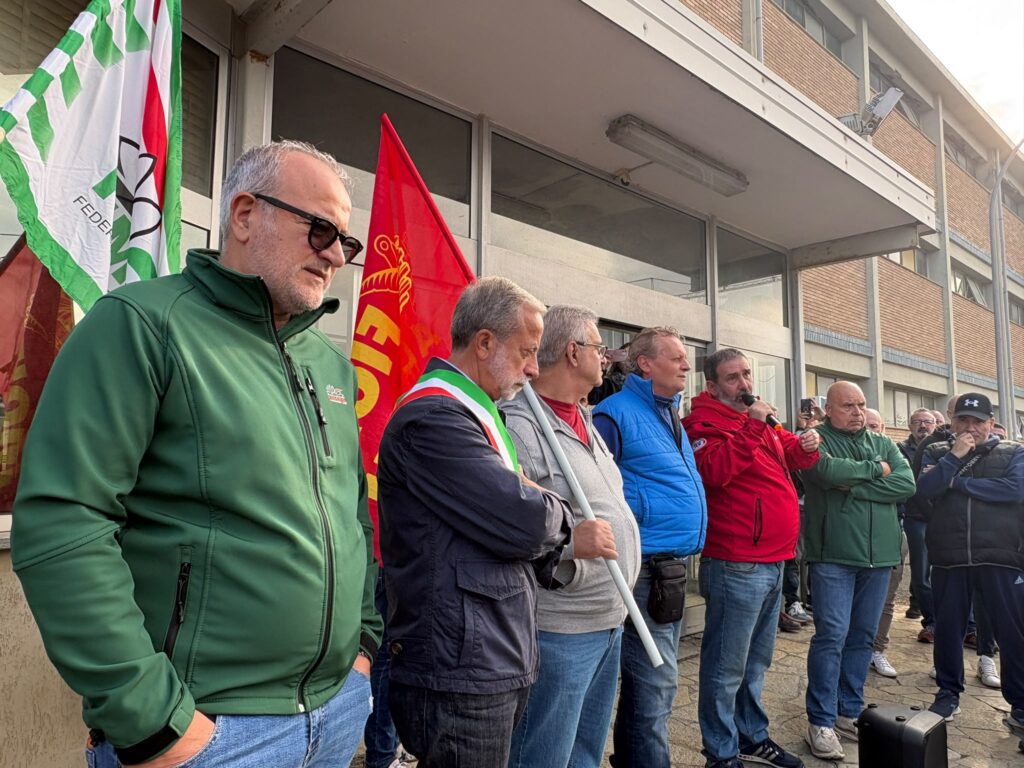 Protesta ex Ilva